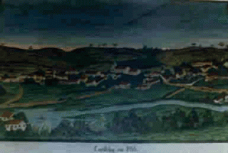 Curitiba em 1855 – Original no Instituto Histórico e Geográfico do Paraná.